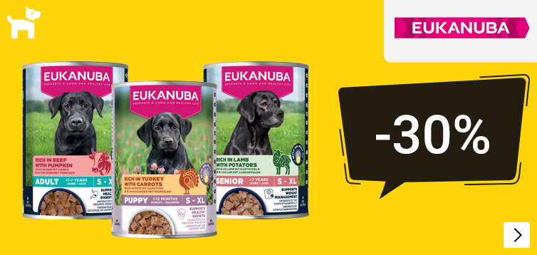 Eukanuba natvoer blik 30% kortimg DOG